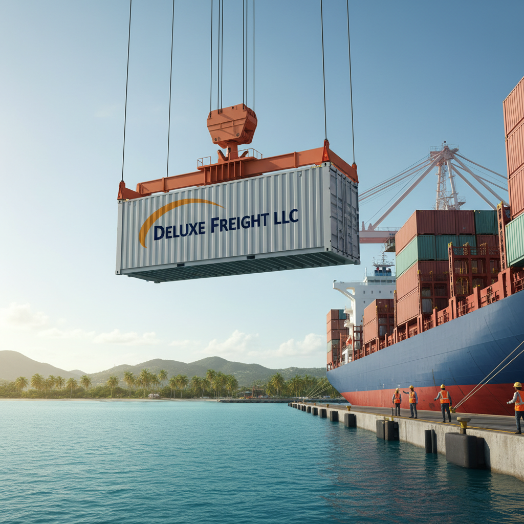 Deluxe Freight shipping operations — container and logistics
